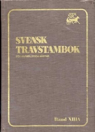 Sportboken - Svensk Travstambok för varmblodiga hästar XIII a- b